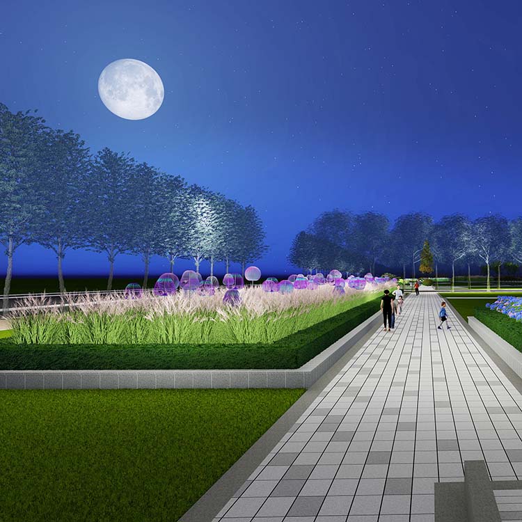 濟寧高新區柳行三角綠地